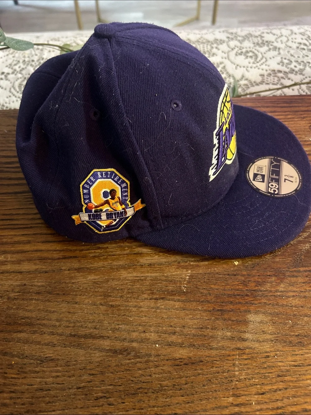 New Era Los Angeles Lakers Fitted Cap - Purple/Yellow